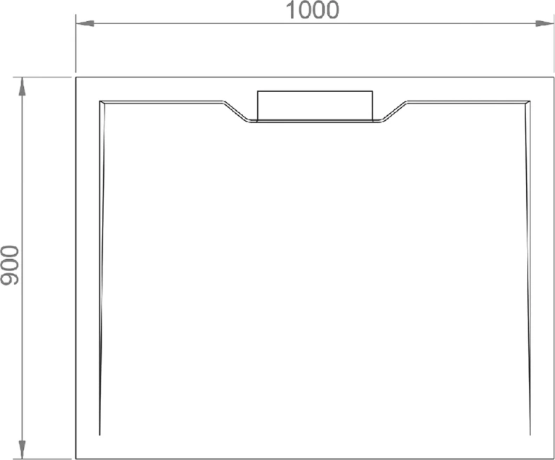 Поддон для душа RGW STE MB 100x90 черный 52342910-14 - 2