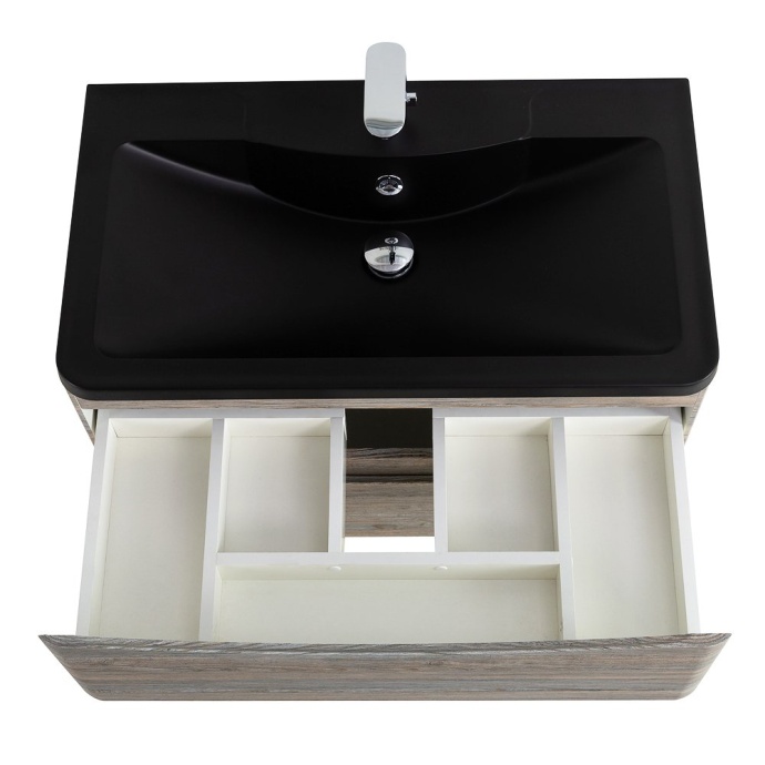 Тумба с раковиной BelBagno Acqua 100 светлое дерево - 4