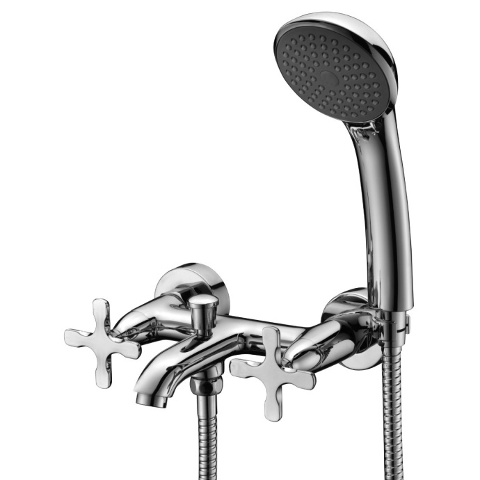 Смеситель Lemark Duetto для ванны с душем LM5712C - 0