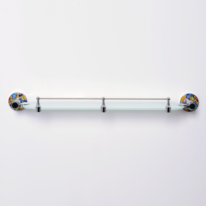 Diemel 2244 Полка стеклянная с бортиком K-2244 - 1