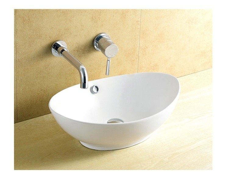 Раковина накладная Ceramalux N белый  9019 - 7