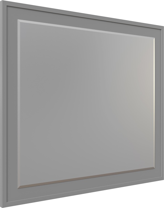 Зеркало STWORKI Хадстен 100 серое, прямоугольное, настенное, в раме С16830 - 9