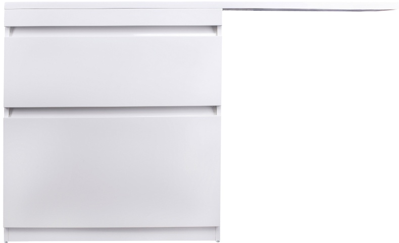 Тумба для комплекта Style Line Даллас 140 Люкс, напольная, 2 ящика СС-00002273 - 2