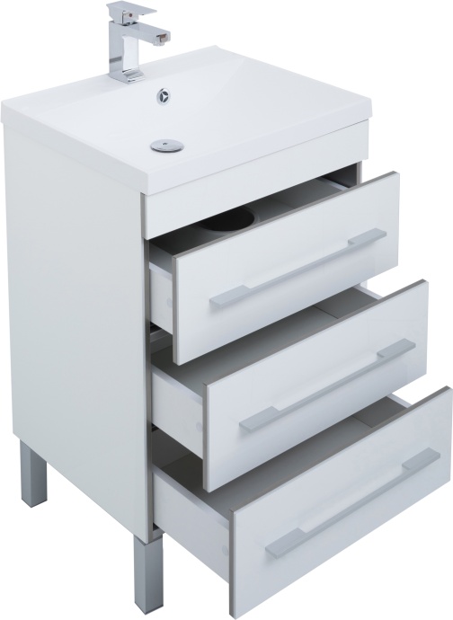 Мебель для ванной Aquanet Верона 58 белая - 8