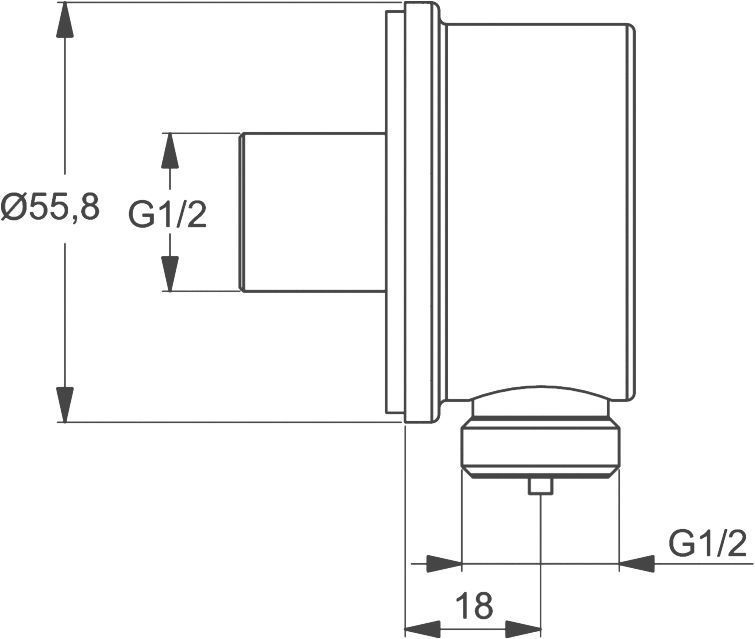 Душевой комплект Ideal Standard Ceratherm хром BD006XC - 21