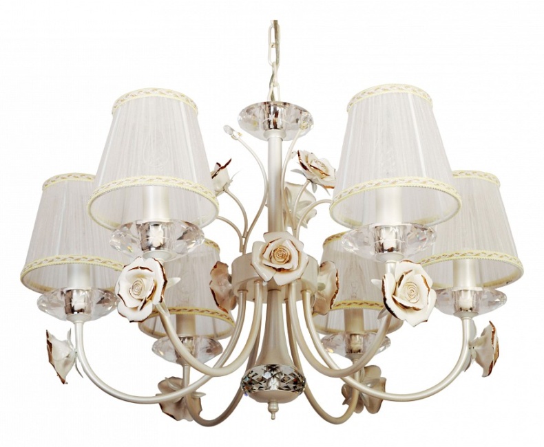 Подвесная люстра Abrasax Annika 2031/6 (cream pearl) - 0