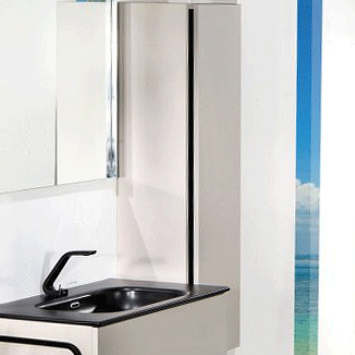 Шкаф - пенал Armadi Art Vallessi 35 подвесной бежевый матовый 836-C matt - 0