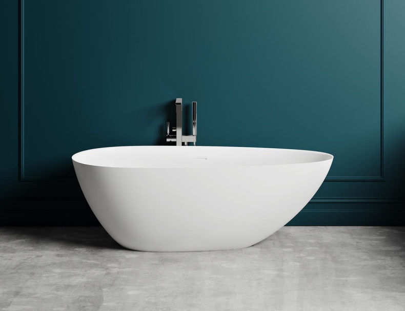 Ванна из искусственного камня Salini Paola 160x77 101611SM S-Stone, матовый - 1