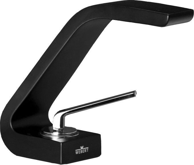 Смеситель для раковины Webert Wolo, черный  WO830102564 - 0