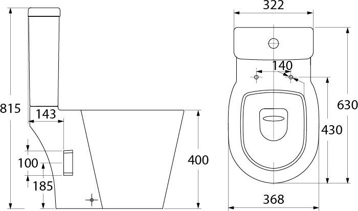 Унитаз-компакт Iddis Calipso CAL2DSEi24 - 3