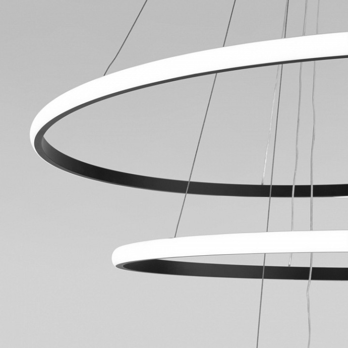 Подвесной светильник Eurosvet Collars 90264/3 черный - 5