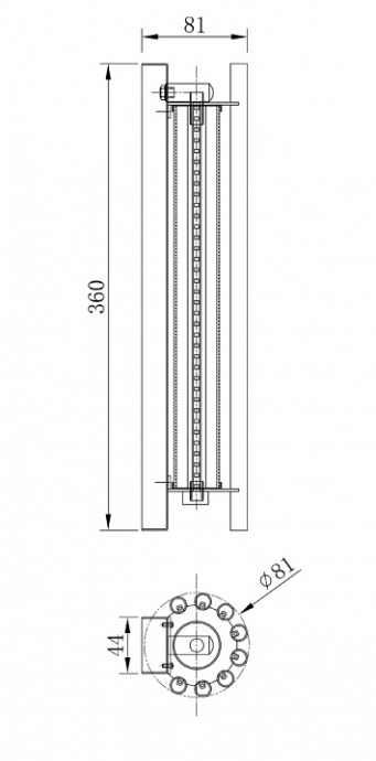 Накладной светильник Maytoni Sonata MOD410WL-L12CH3K - 2