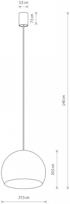 Подвесной светильник Nowodvorski Candy 10335 - 1