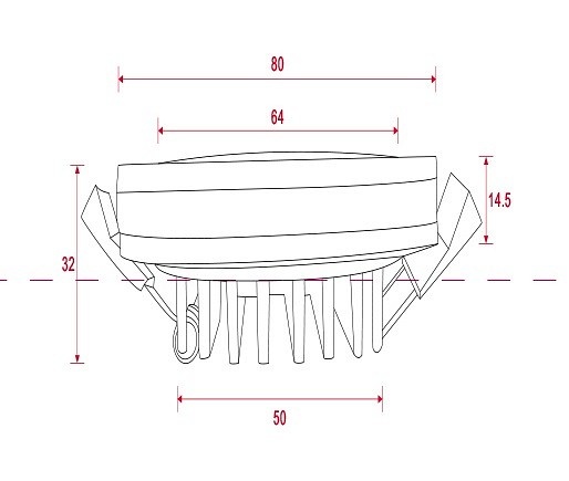 Встраиваемый светодиодный светильник Maytoni Phanton DL2001-L7W - 1