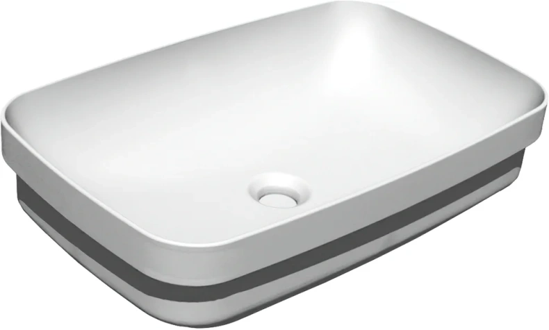 Раковина встраиваемая/накладная Kerasan Tribeca 60 белый матовый  514330 - 0