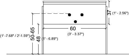 Тумба с раковиной Armadi Art Vallessi 60 белый глянец - 6