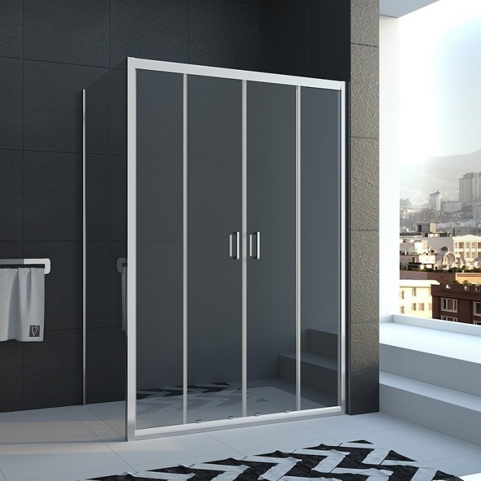 Душевой уголок Veconi Rovigo RV-045 120x70 профиль хром  RV045-12070PR-01-19C1 - 0