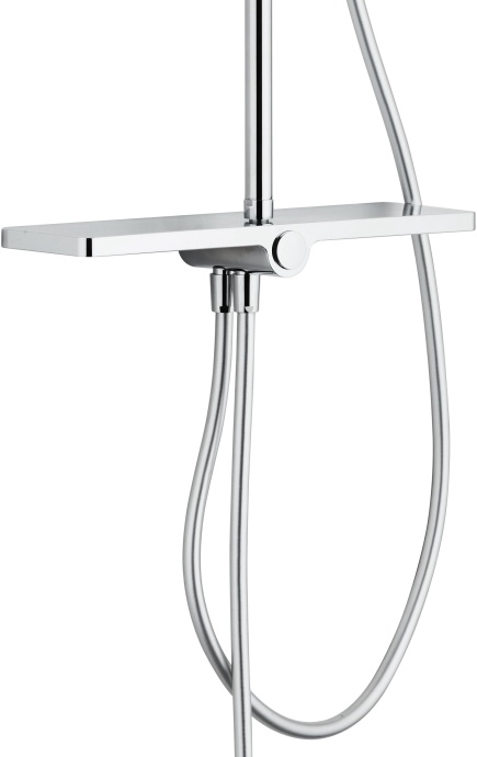 Душевая стойка Aquanet Pragmatic R AF430-70-R-C, с полочкой 243322 - 1