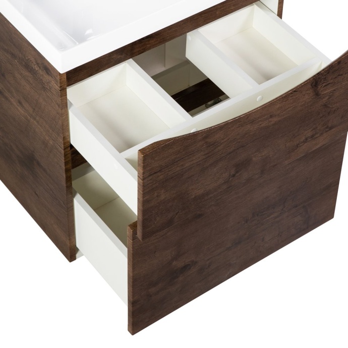 Тумба с раковиной BelBagno Marino 70 темное дерево - 2