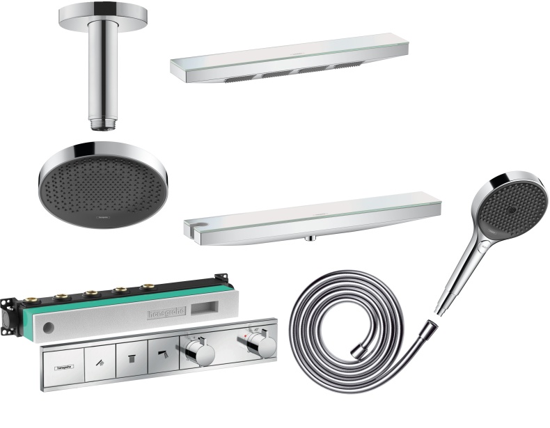 Душевой комплект Hansgrohe RainSelect 8 в 1 - 0