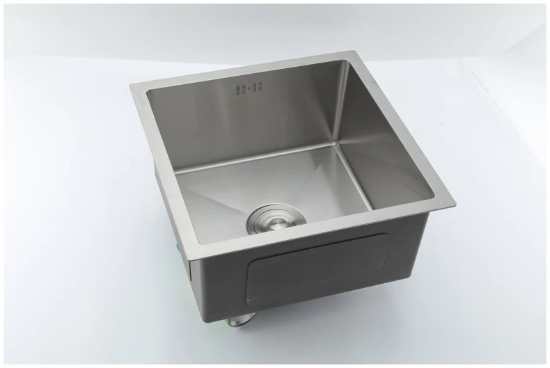 Кухонная раковина Gappo 44х44 сатин GS4444 - 0