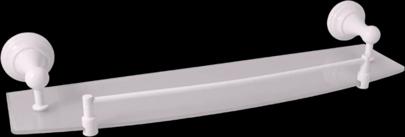 Полка стеклянная Rav Slezak Morava 50 белый глянцевый MKA0900/50B - 0