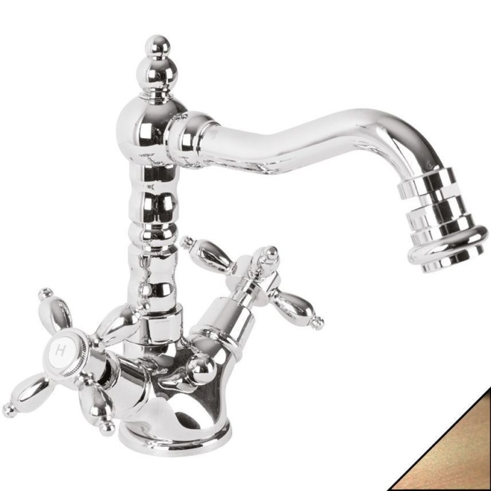 Смеситель для биде Cezares NOSTALGIA бронза  NOSTALGIA-BS2-02 - 0