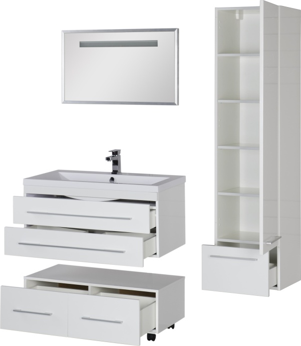 Мебель для ванной Aquanet Нота 90 белая 171492 - 31