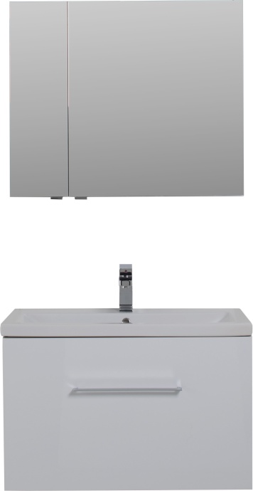 Мебель для ванной Aquanet Порто 80 белая - 1