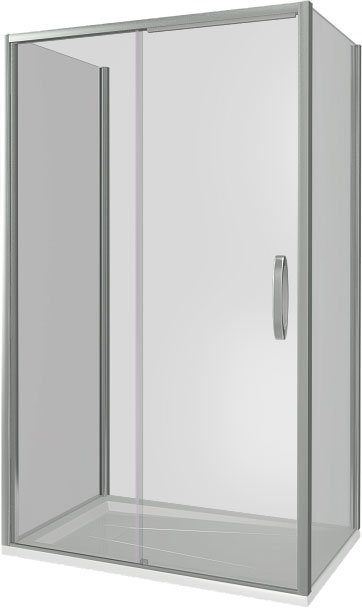 Душевой уголок Good Door Antares WTW+SP+SP 120х90х90х195 см - 1