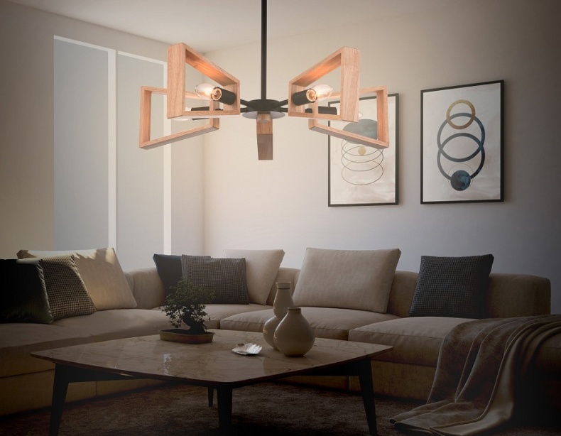 Люстра на штанге Ambrella Light TR TR80495 - 4