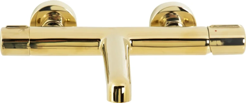 Смеситель для ванны с душем BelBagno Uno золото  UNO-VASM-ORO - 1