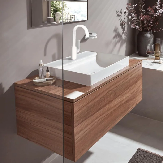 Смеситель для раковины Hansgrohe Vivenis белый матовый 75032700 - 1