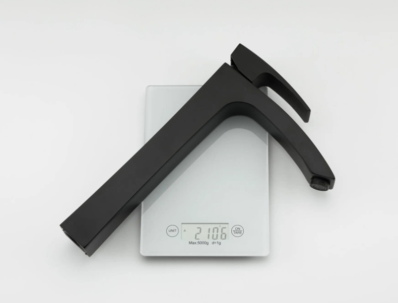 Смеситель для раковины Gappo черный матовый G1007-16 - 1