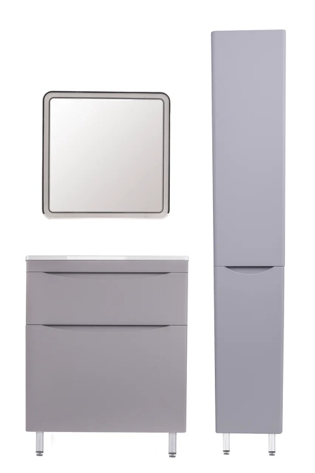 Тумба под раковину Style Line Бергамо мини 70 Люкс Plus, серый  СС-00002312 - 4