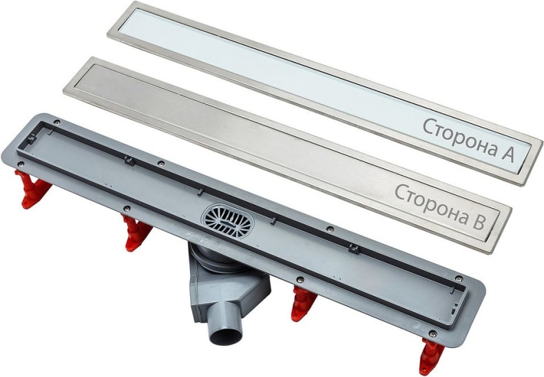 Душевой лоток Pestan Confluo Premium Line 850 белое стекло/сталь 13000285 - 3