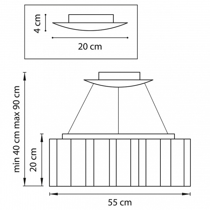 Подвесная люстра Lightstar Nubi 802167 - 2