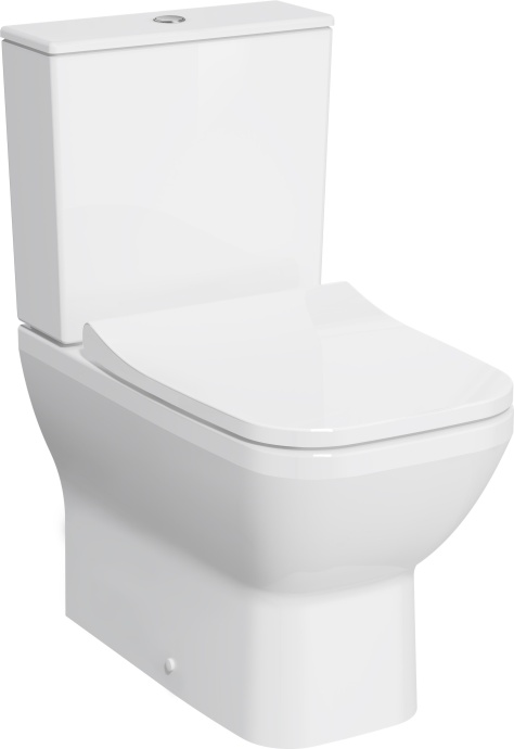 Унитаз-компакт VitrA Integra Square 9833B003-7204 с микролифтом - 0