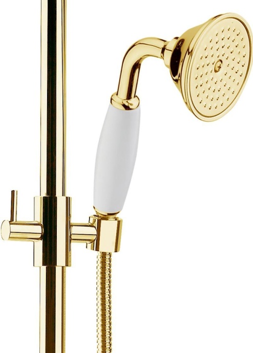 Душевая стойка Webert Karenina KA760405010 золото - 2