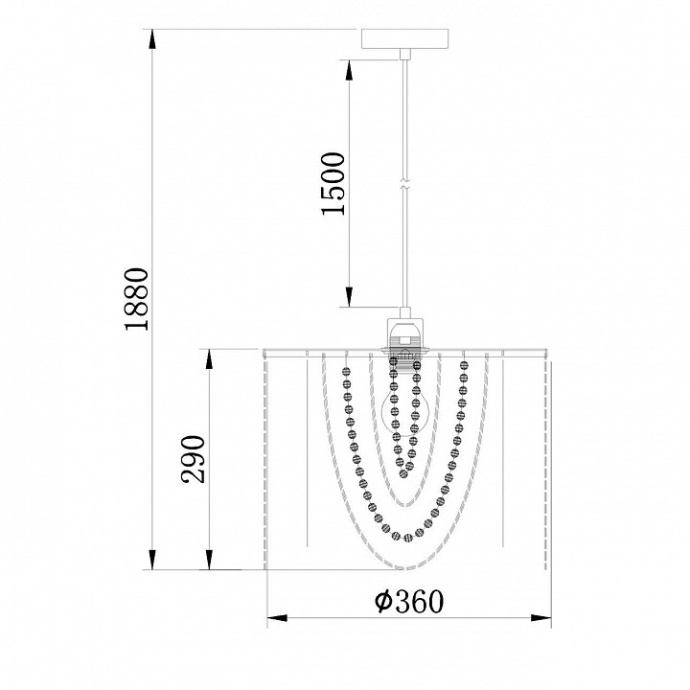 Подвесной светильник Escada Lodore 10173/1S - 3