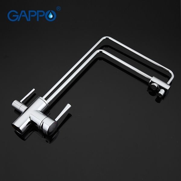 Смеситель для кухни с подключением фильтра питьевой воды хром G4398-5 - 3