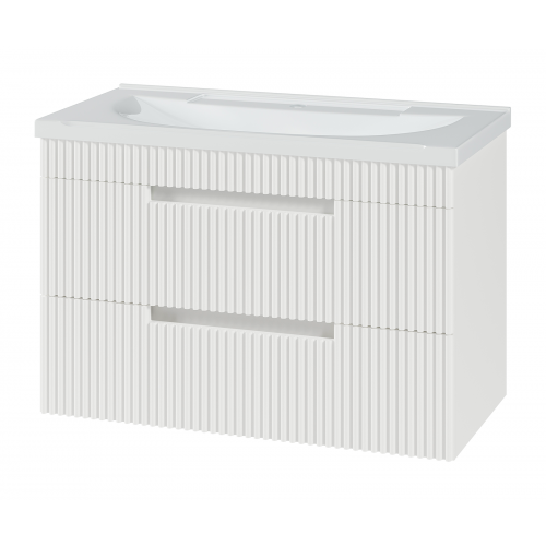 Тумба под раковину Brevita Ariana 80х51 белый  ARI-01080-0742Я - 1