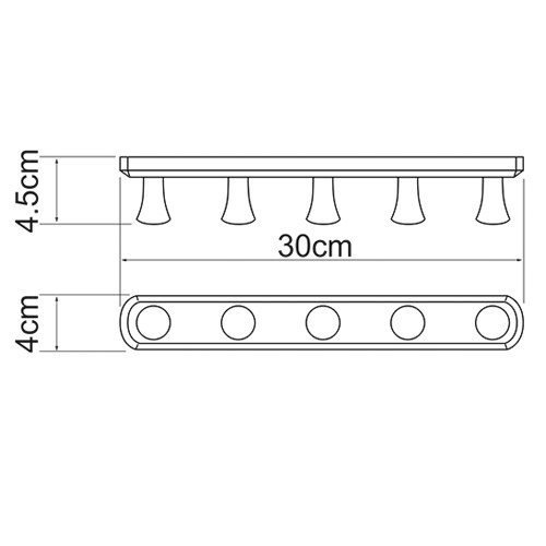 Крючок Wasserkraft K-1075 - 1