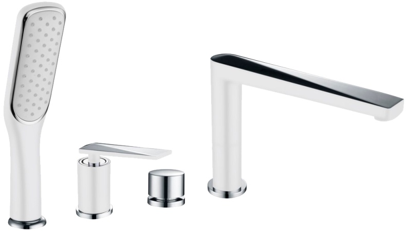 Смеситель Boheme Venturo 370-W на борт ванны - 0