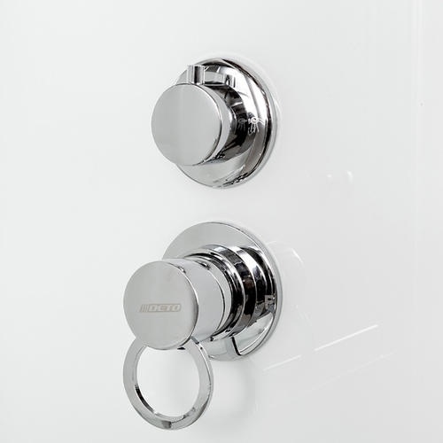 Душевая кабина Deto K 100х100 с электрикой, хром  K401SEL - 3