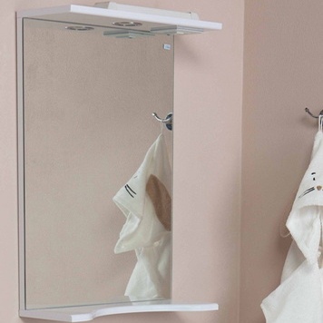 Зеркало Onika Коралл 55 белый  205501 - 1