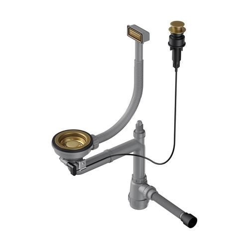 Сифон для кухонной мойки Omoikiri античная латунь  4956471 - 0