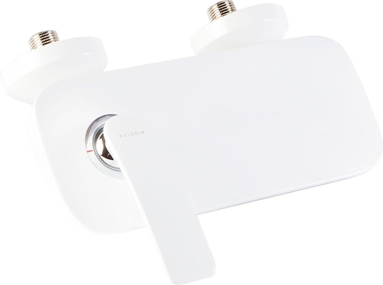 Смеситель для душа Kludi Balance белый, хром  527109175 - 1