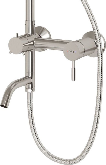 Душевая стойка Dorff Logic, нержавеющая сталь D0703000SS - 3