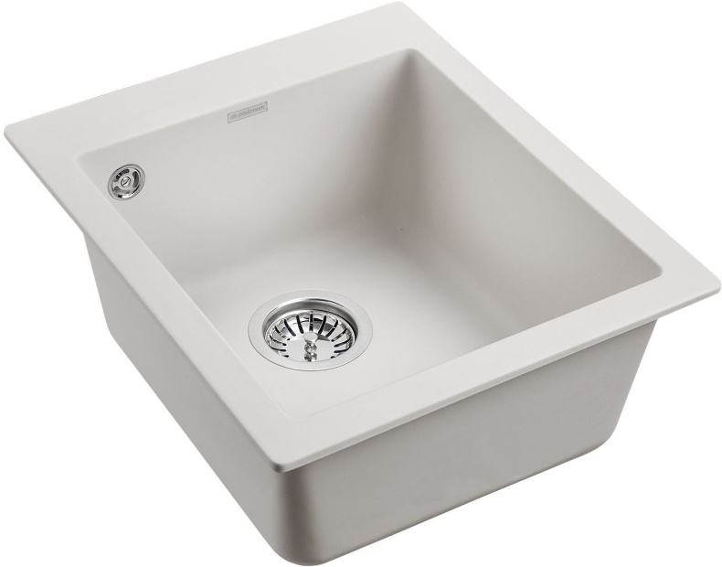 Мойка кухонная Paulmark Leer PM104249-WH белый - 2